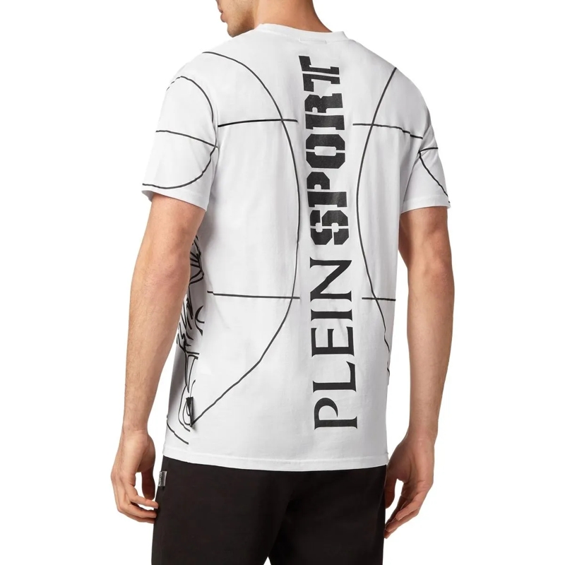 Plein Sport T-Shirt T-Shirt Tiger weiss(Image 3)