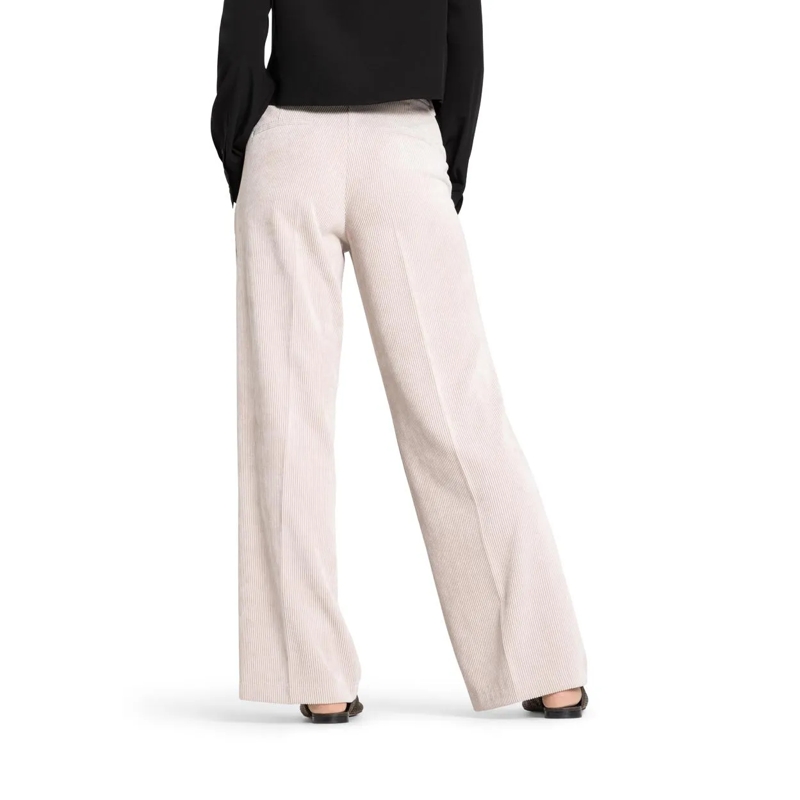 Cambio Pantalon Straight-Fit Hose Amelie aus Cord Beige(Image 3)