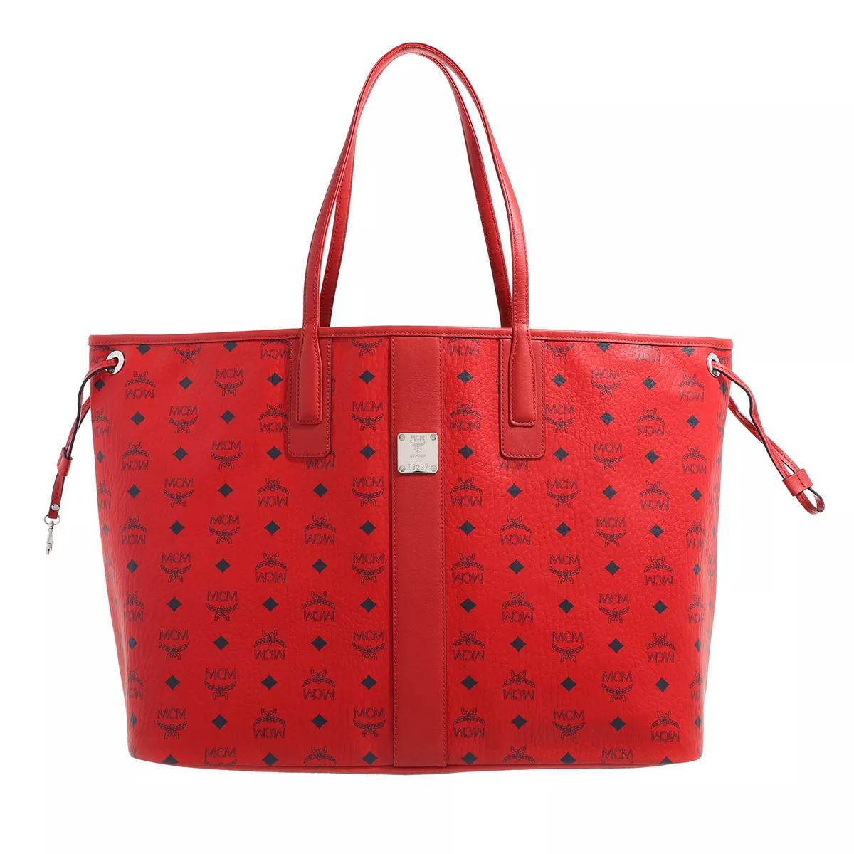 Mcm 2025 bags red