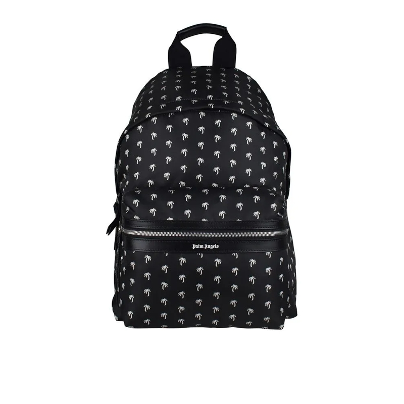 Palm Angels Rucksack Black Polyester Backpack Black