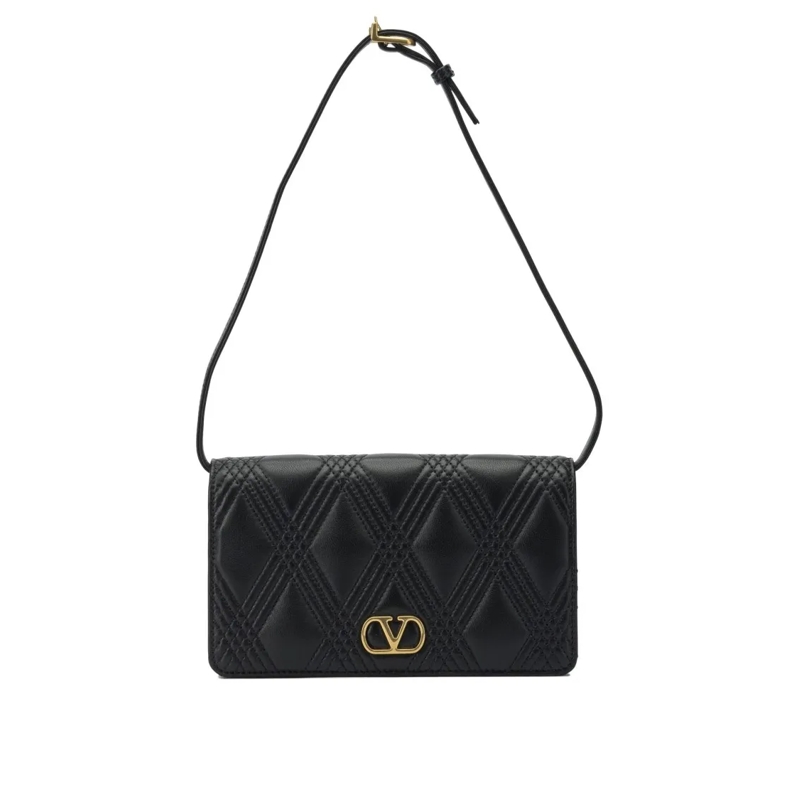 Valentino Garavani Sac à bandoulière "Quiltie 67" Shoulder Bag Black