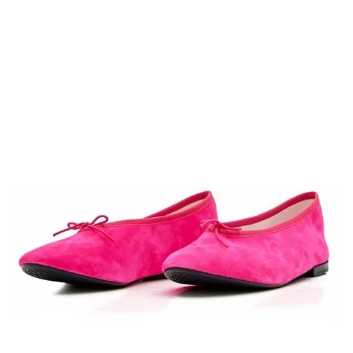 repetto Lilouh Leather Ballerinas Pink Ballerine