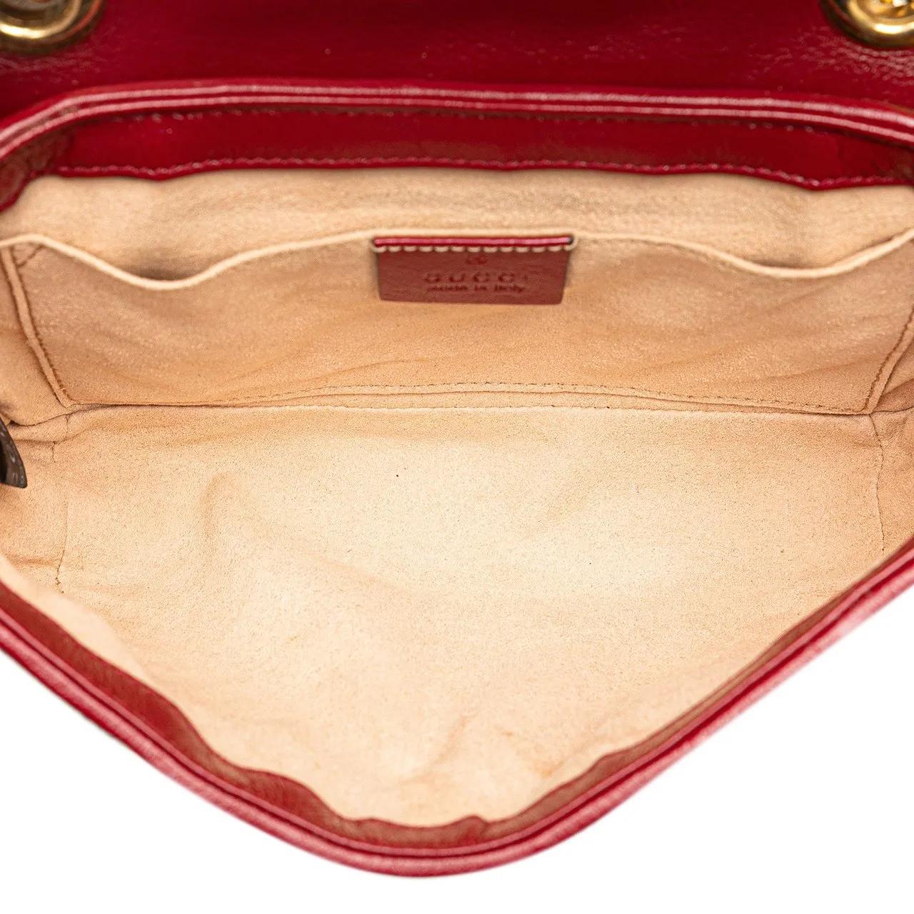 Thumbnail - Gucci Hobo Bags - Small GG Marmont GG Matelasse Diagonal Canvas Shou - Gr. unisize - in Braun - für Damen