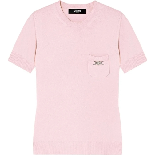 Versace T-Shirts Sweaters Pink rose