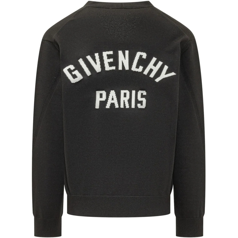 Givenchy Pull Cardigan con Scollo a V schwarz(Image 2)