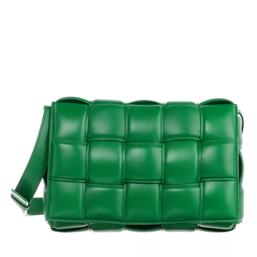 Bottega Veneta Padded Cassette Crossbody Leather Green Crossbody Bag