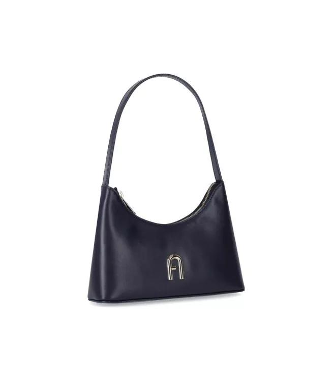 Furla Shoppers Diamante Mini Mediterraneo Shoulder Bag in zwart
