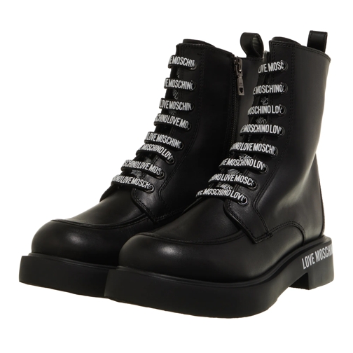 Love Moschino Schnürstiefel Stivaletto Donna Nero