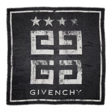 Givenchy outlet silk scarf