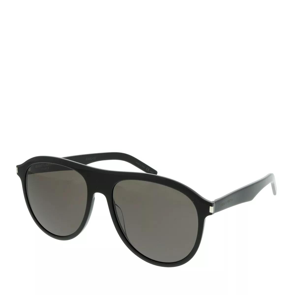 Saint Laurent Sonnenbrillen - SL 432 SLIM-001 57 Sunglasses Man - Gr. unisize - in Schwarz - für Damen