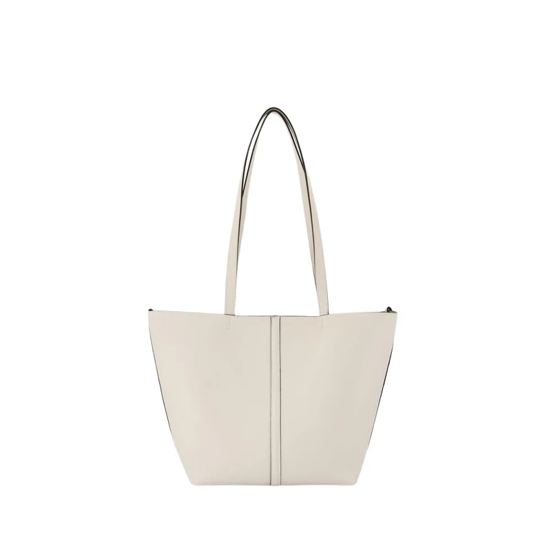 Vanessa Bruno Tote Tote Pm Shopper Bag - Leather - White White