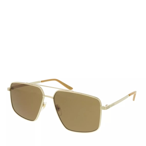 Gucci GG0941S-003 60 Sunglass MAN METAL GOLD Sonnenbrille