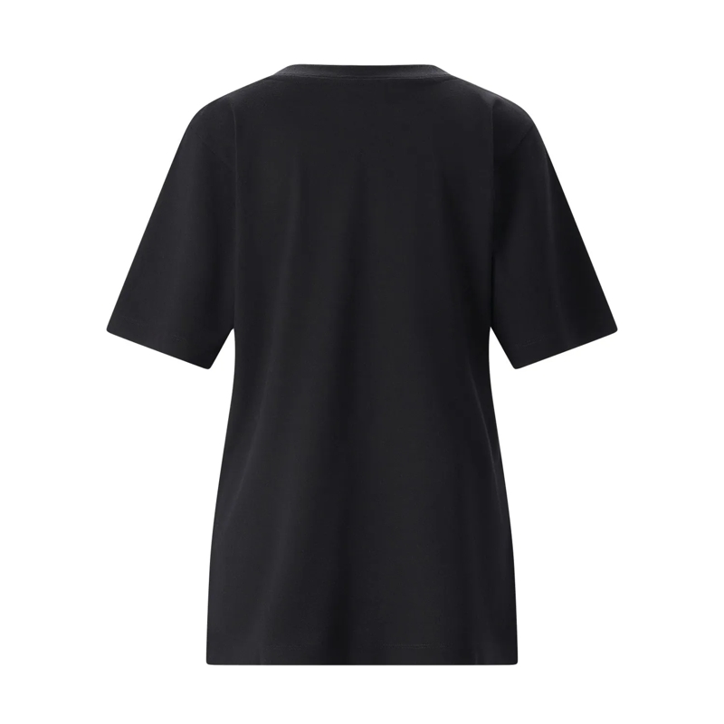 Khaite T-Shirt T-Shirt Allen aus Seide schwarz(Image 2)