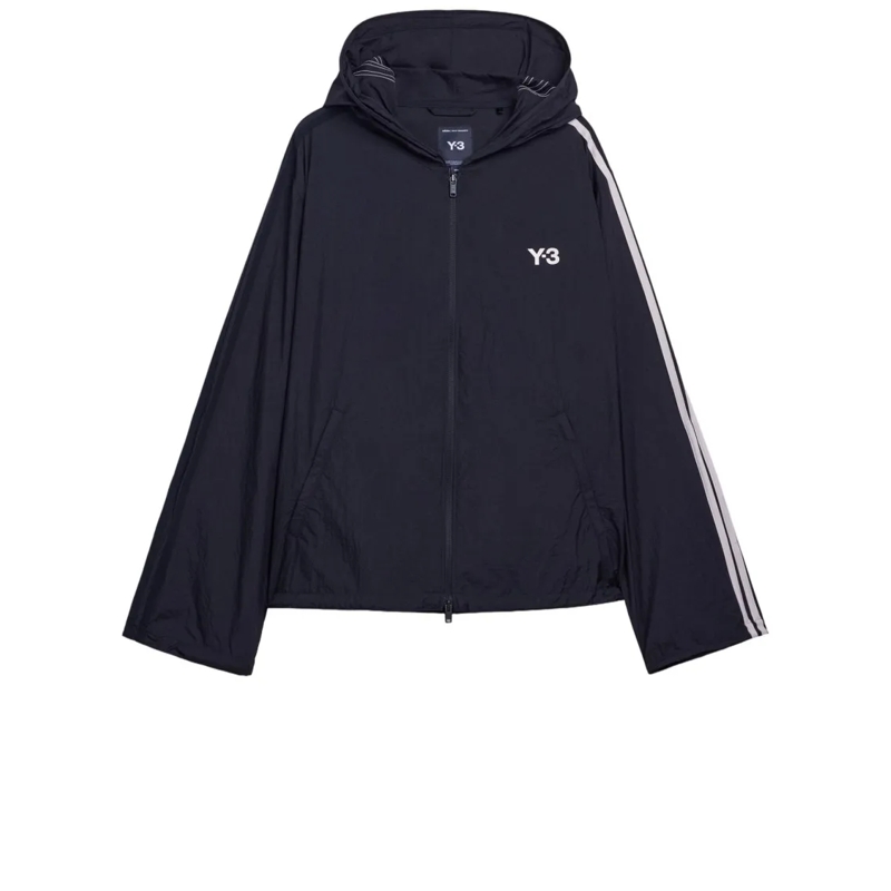 Y-3  Fabric Sweatshirt With Iconic 3-Stripes And Contra Black