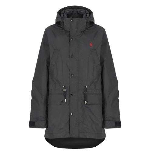 Polo Ralph Lauren Padded Coat With Pony Black 