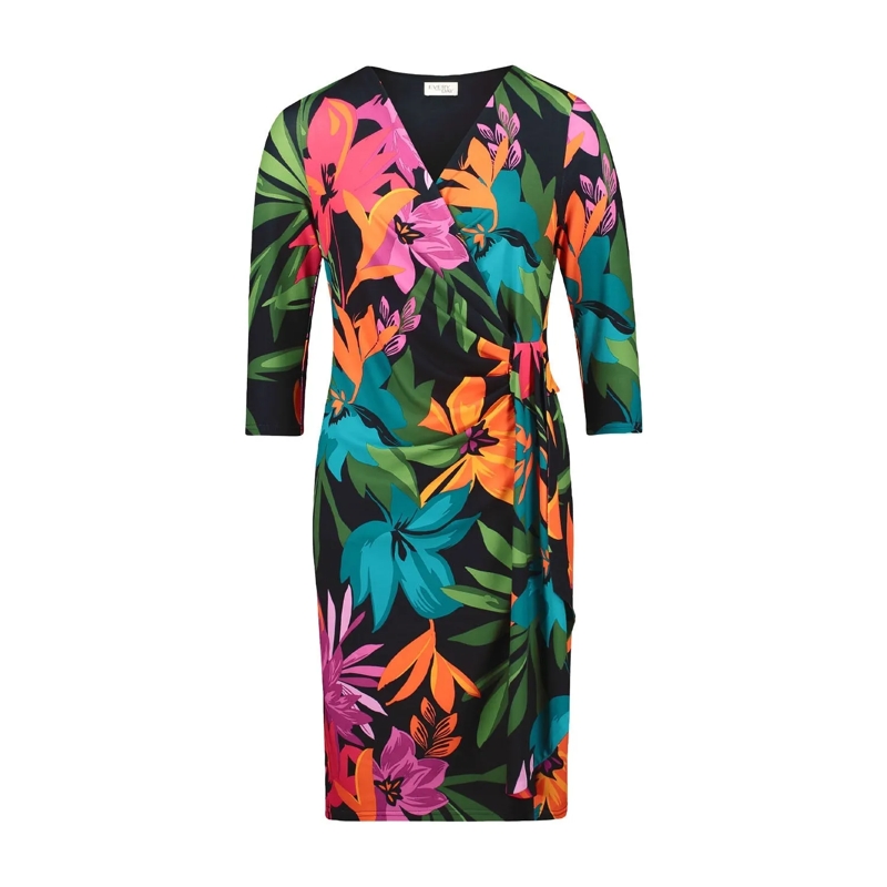 Vera Mont  Jerseykleid mit Muster Multicolor