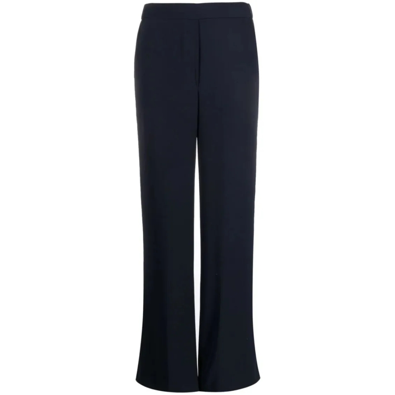 P.A.R.O.S.H.  Wide-Leg Pants With Tailored Finish Black