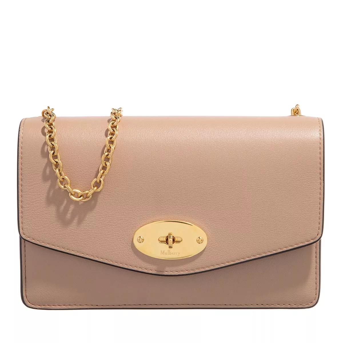 Mulberry Crossbody Bags - Small Darley Silky - Gr. unisize - in Beige - für Damen