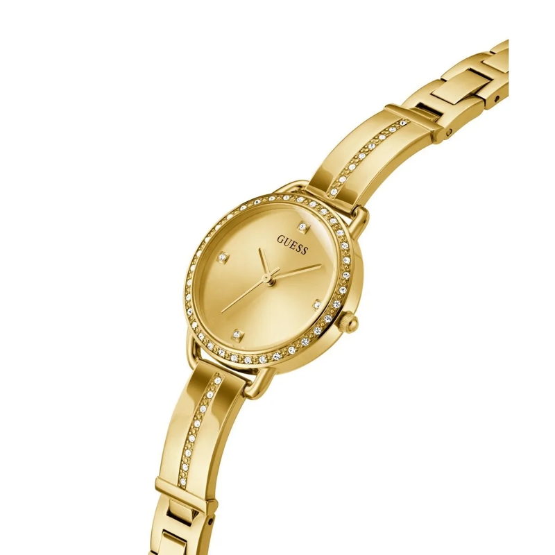 Guess Quarzuhr Quarz-Analoguhr Gd Bellini gold(Image 5)