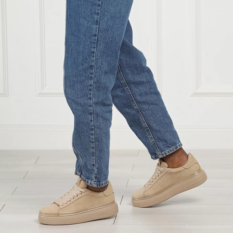 Kennel & Schmenger Low-Top-Sneaker Elan Sneakers Leather Mohair Smo-Gold(Image 2)
