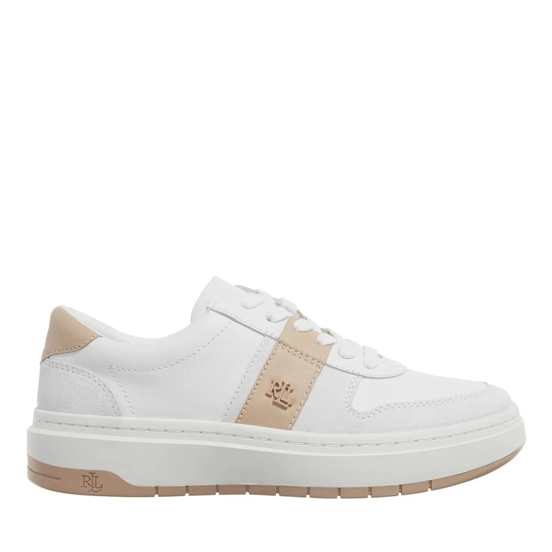 Lauren Ralph Lauren Low-Top-Sneaker Harlie-Sneakers-Low Top Lace Snw Wht/Bianco/Sand Dune