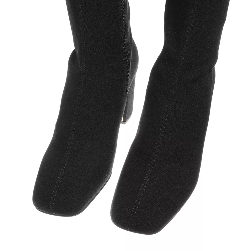 Valentino Garavani Overknee-Boots Boots Leather Black(Image 5)