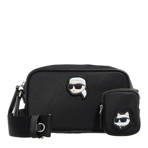 Karl Lagerfeld Camera Bag Ikon Nylon Camera Bag Black