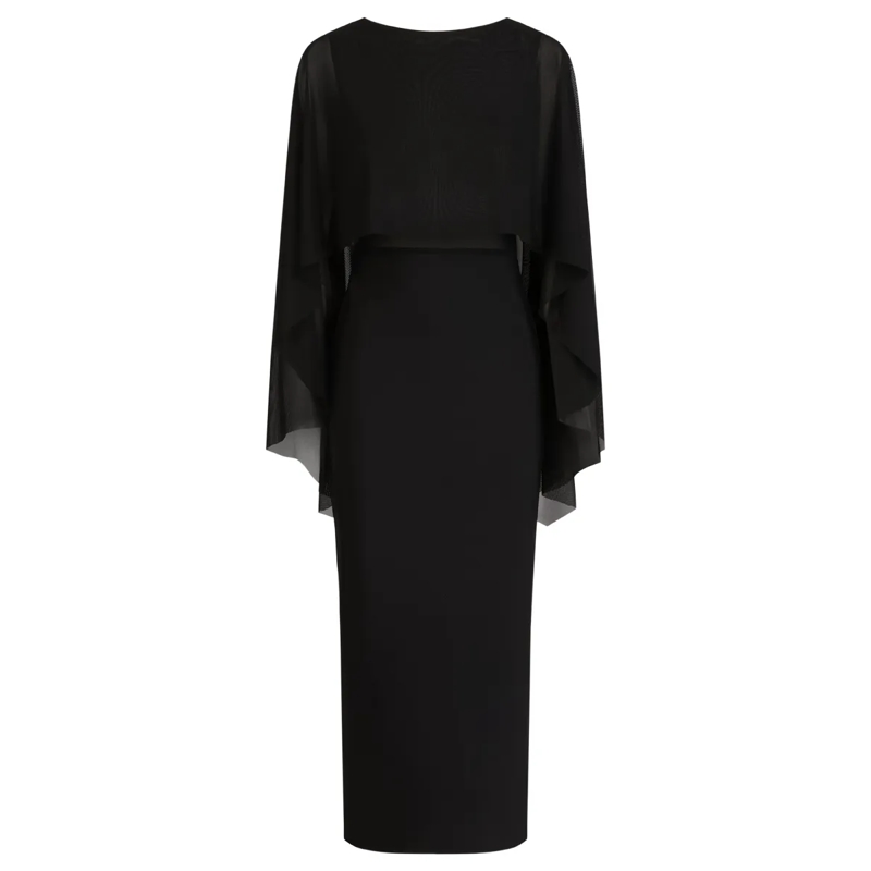 Kraimod Abendkleid Bandagekleid schwarz