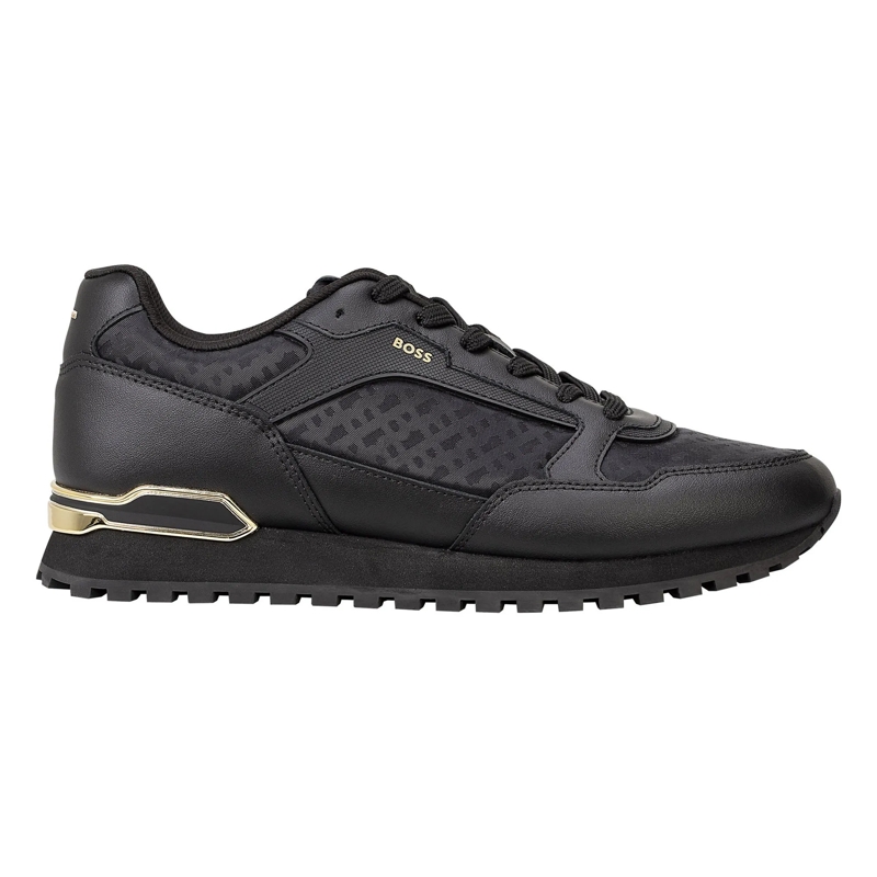 Boss Low-Top-Sneaker Sportliche Sneakers für Herren von BOSS. Schnürsch schwarz