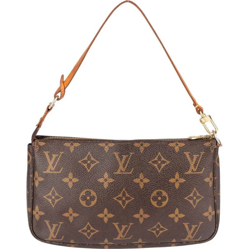 Louis Vuitton Tote Louis Vuitton Canvas Monogram Pochette Accessoire  braun