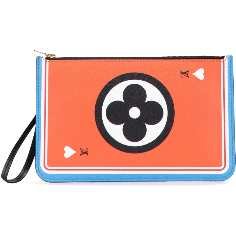 Louis Vuitton Necessaire Game On Neverfull MM Pouch rot