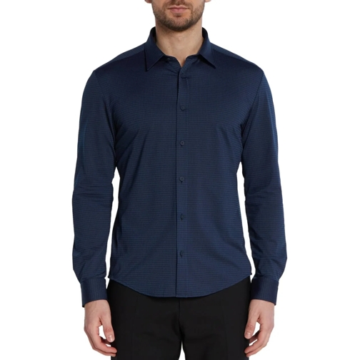 Hugo Hauts décontractés Boss Shirts Blue blau