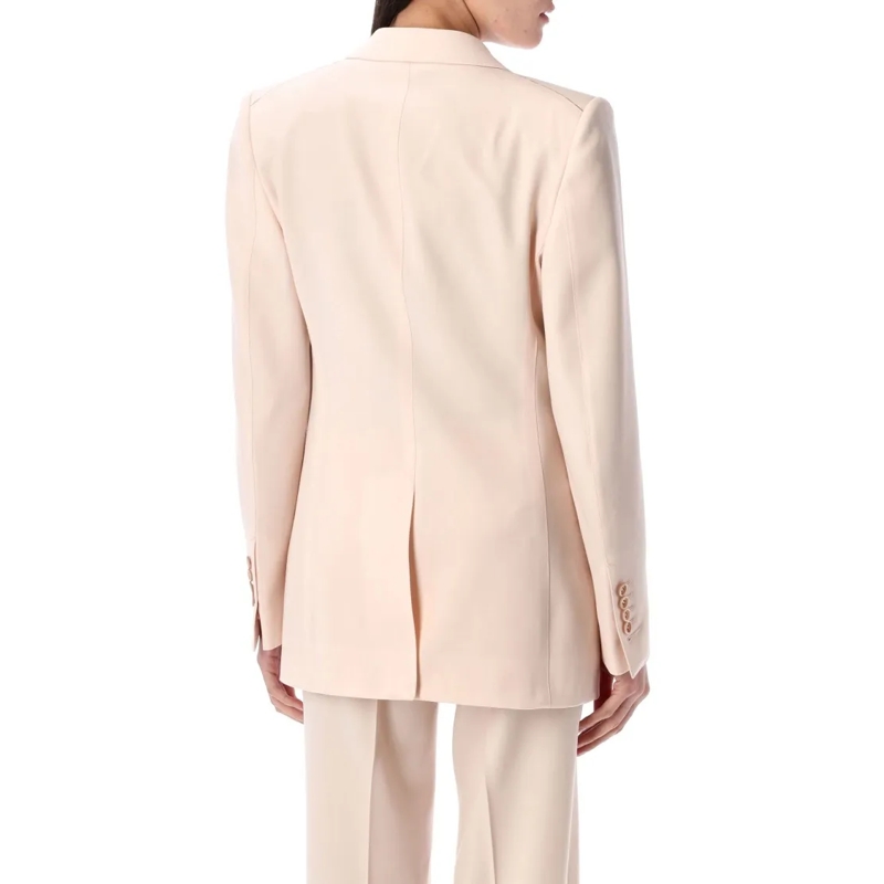 Tom Ford Blazer Blush Single-Breasted Blazer Neutrals