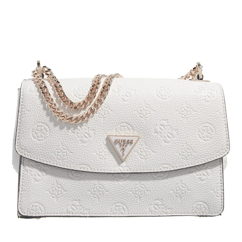 Guess Crossbody Bag Cresidia Status Shldr Satchel Off White