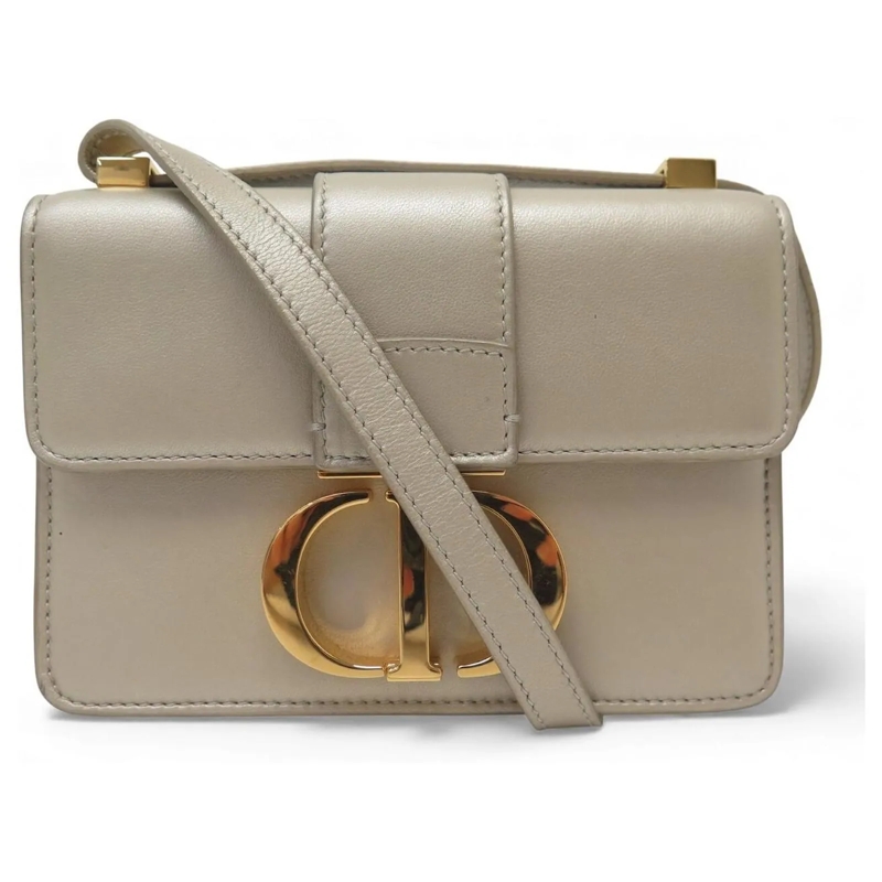 Christian Dior Clutch DIOR MICRO 30 MONTAIGNE BOX LEDER HANDTASCHE MIT S beige