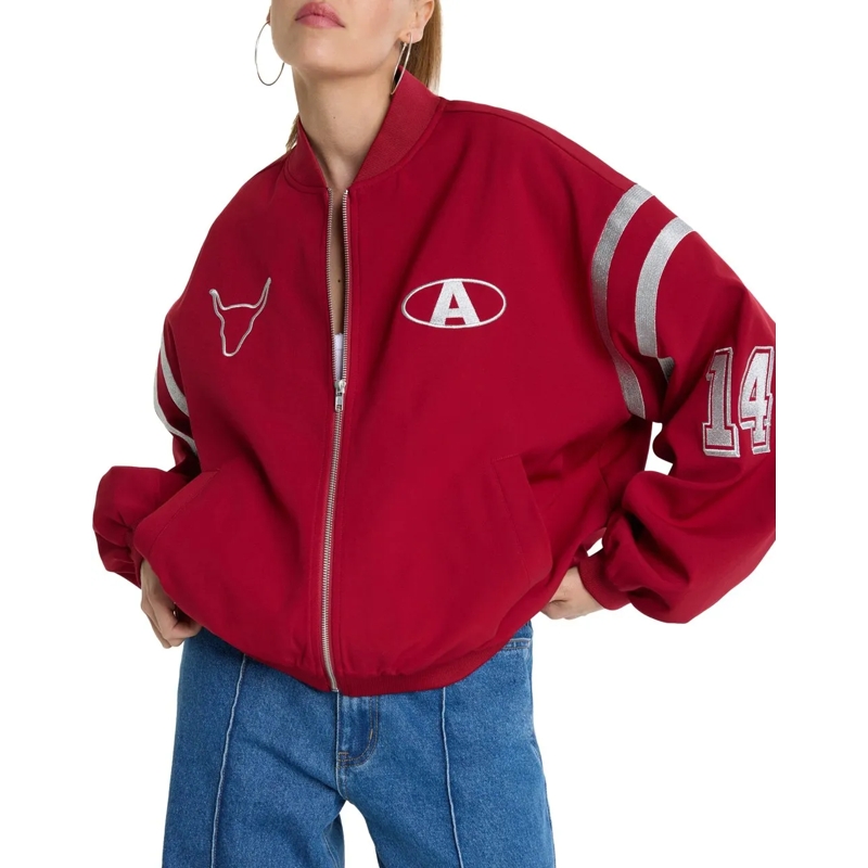ALIX Parka Tape Jas rot(Image 2)