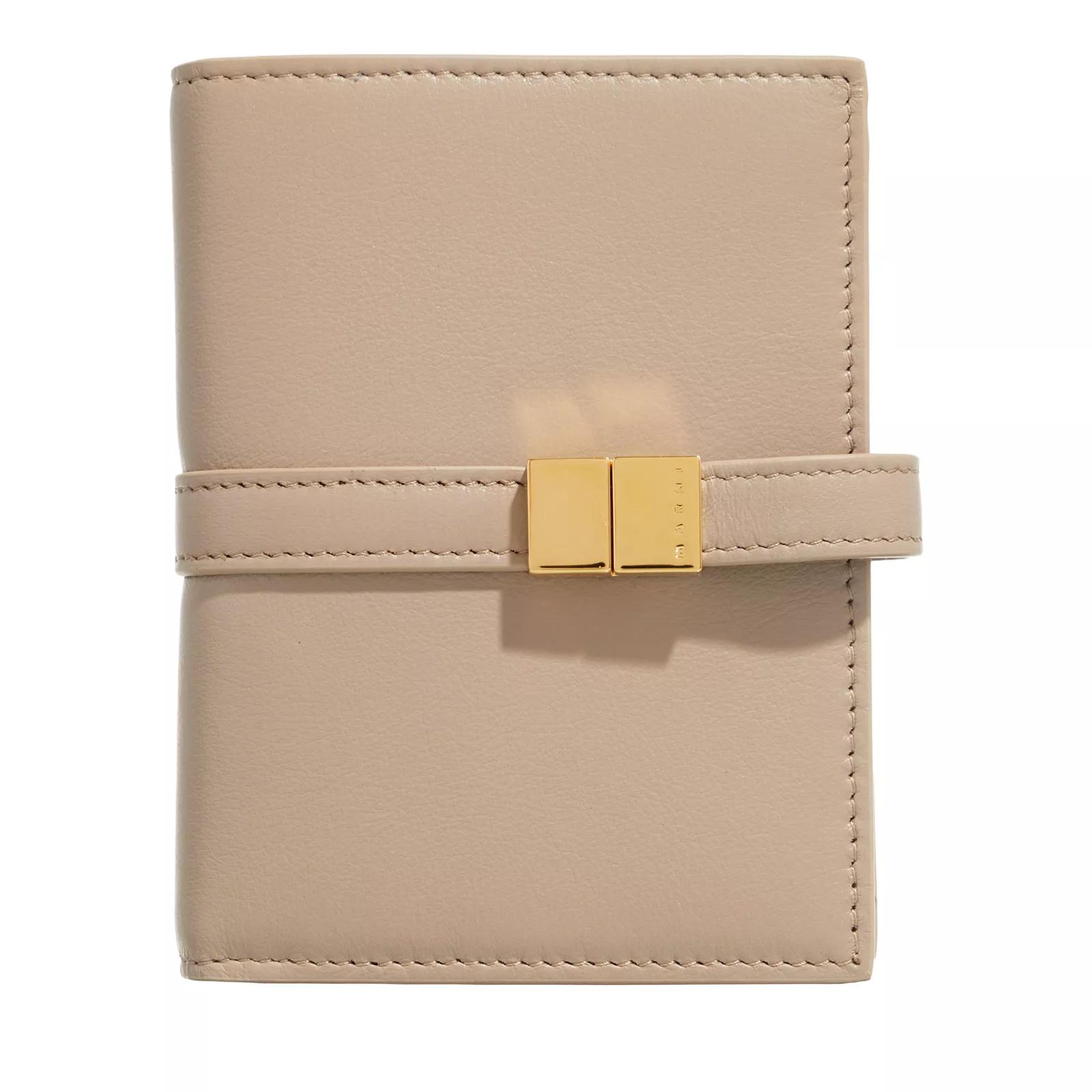 Marni Portemonnaie - Prisma Billfold Wallet - Gr. unisize - in Beige - für Damen