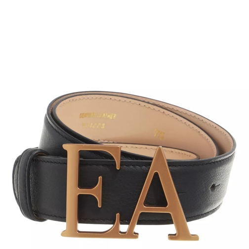 Emporio Armani S67 Fashion Belt Black Waist Belt