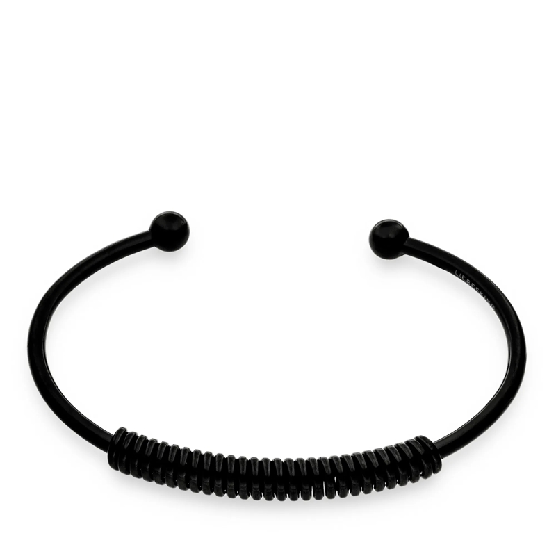 Liebeskind Berlin Armband Edelstahl Twist schwarz