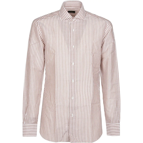 Barba Napoli Legere Oberteile Neck Shirt White weiß