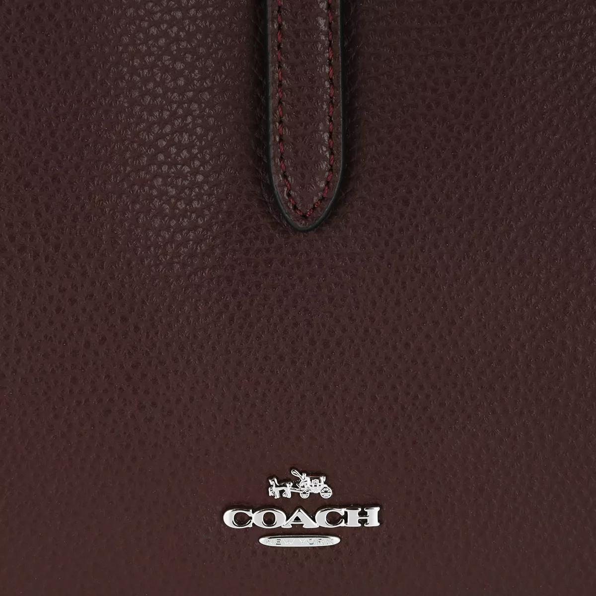 Coach cheap oxblood tote