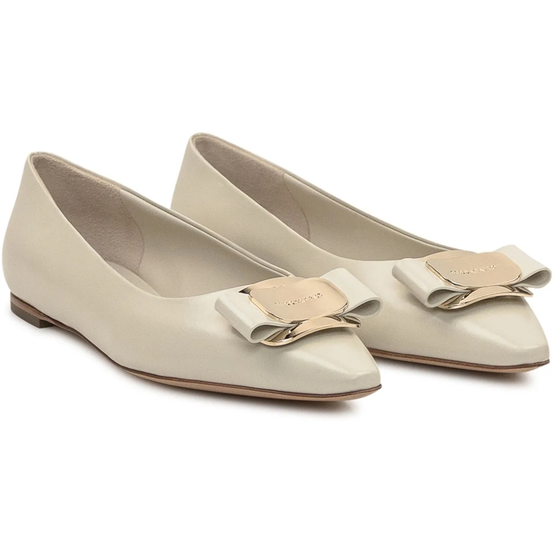 Salvatore Ferragamo Ballerines Ballerina Zea New Vara weiß(Image 2)