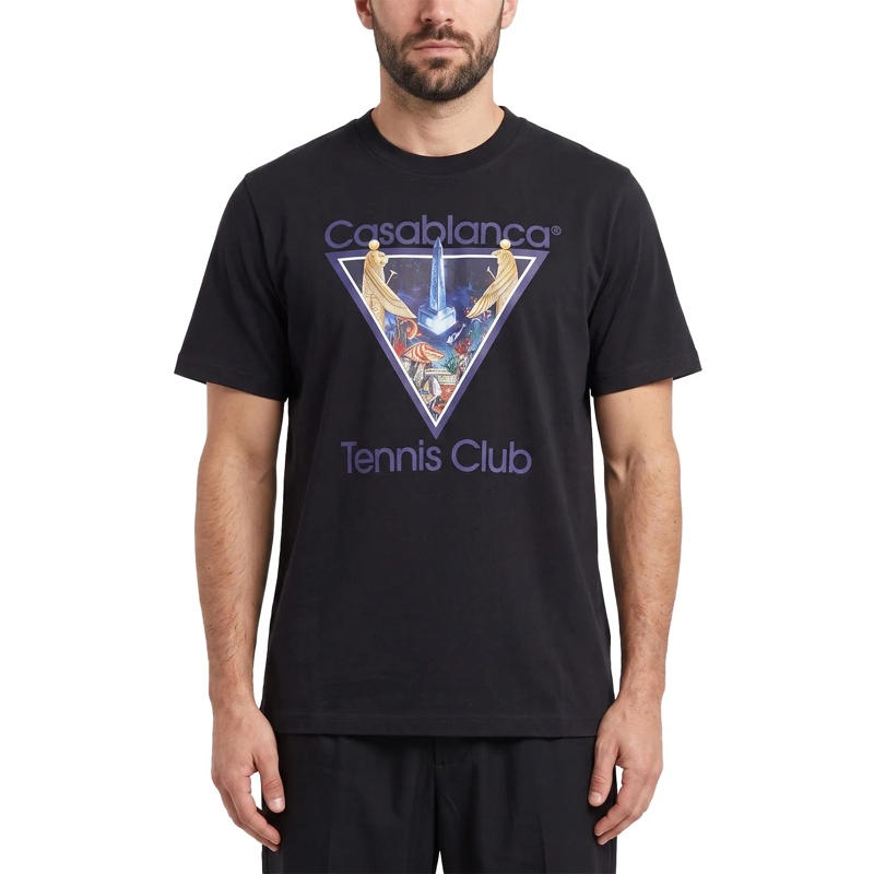 Casablanca T-shirt T-Shirt aus Baumwolle schwarz(Image 2)