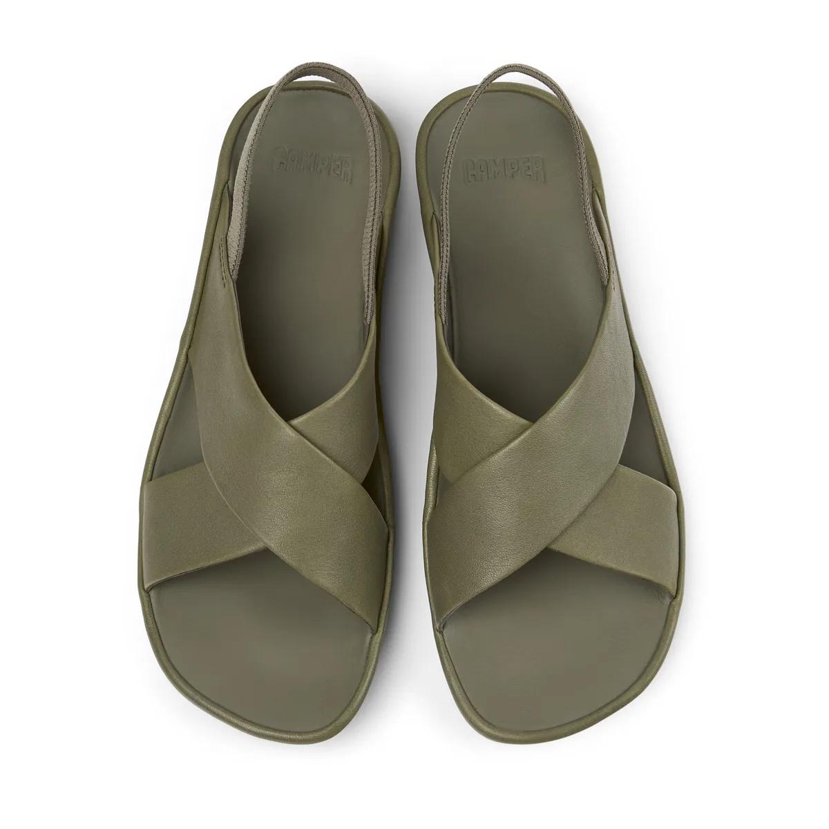 Thumbnail - Camper Sandaletten mit Absatz - Sandalen Right Isla - Gr. 41 (EU) - in Grün - für Damen