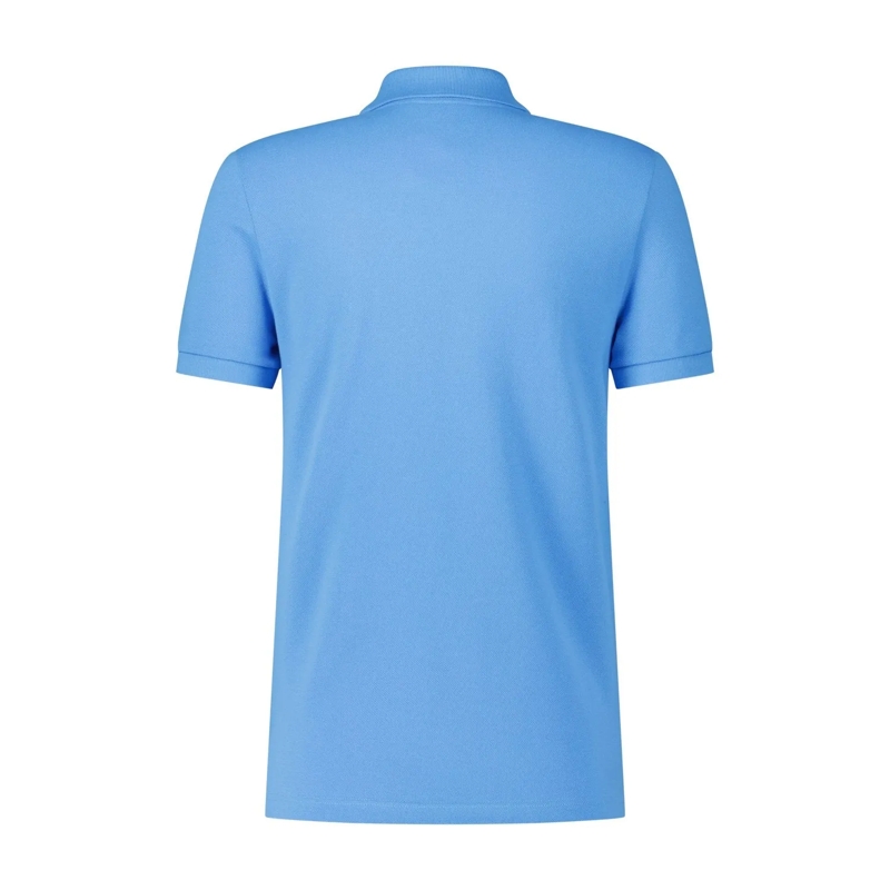 Lacoste Poloshirt Slim-Fit Polo-Shirt aus Baumwolle Dunkelrot(Image 3)