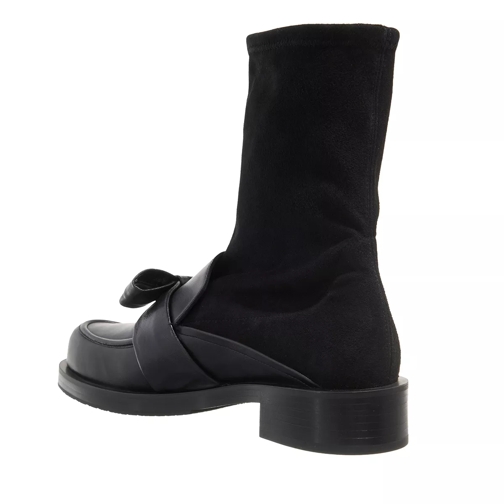 Stuart Weitzman Bottine Sofia Bold Loafer Bootie Black (Image 2)