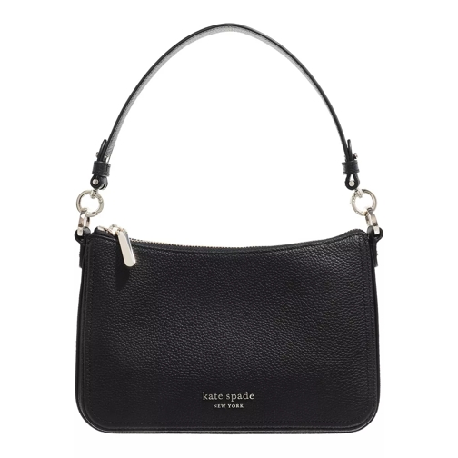 Kate Spade New York Hudson Pebbled Leather  Black Crossbody Bag
