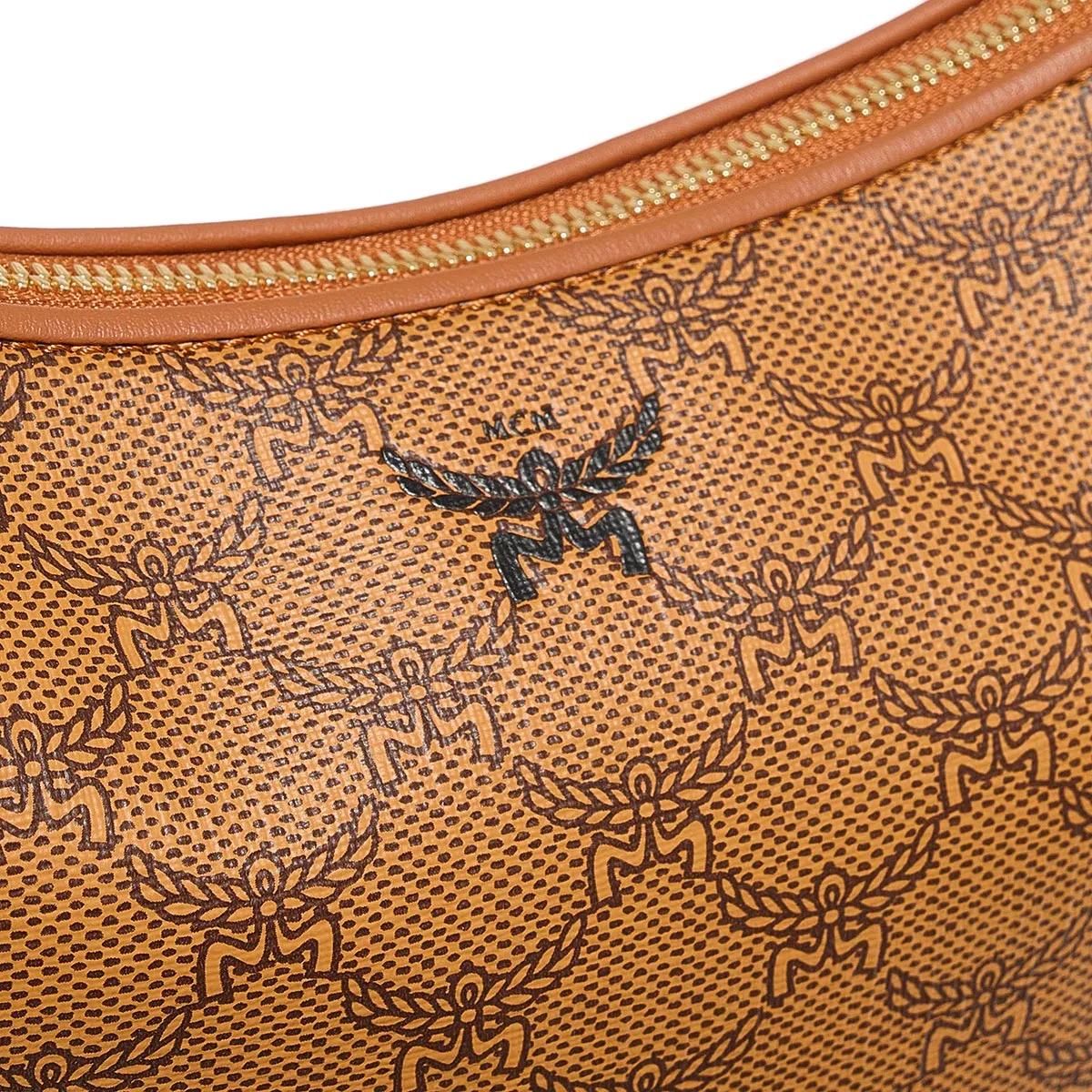 MCM Hobo bags Himmel Lts Hobo Med Co in bruin
