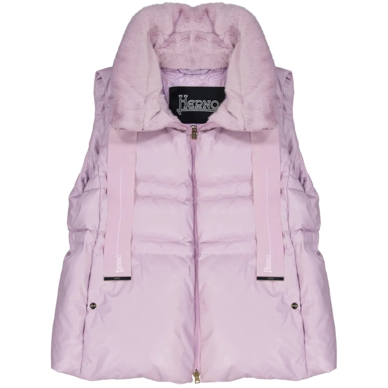 Herno T-Shirt Herno Puffer Vest lila
