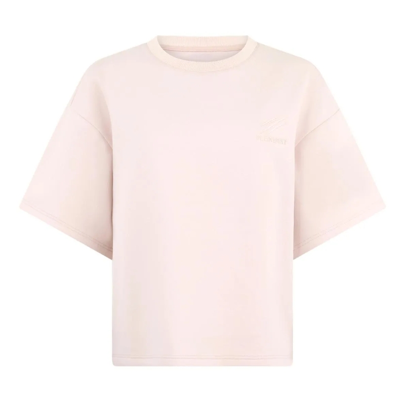 Plein Sport T-Shirt Round Neck T-Shirt Icon Scratch rose